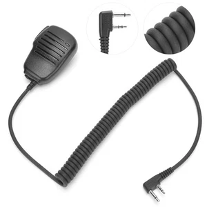 2Pcs For Two Way Radio Bothway Broadcast Microphone Mic Equipment Ppt A BUU - Zdjęcie 1 z 12