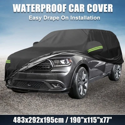 Waterproof Car Cover for Dodge Durango 2011-2023 Full Car Cover with Zipper - Image 1 of 4