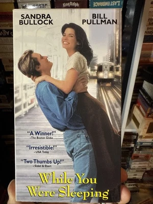 While You Were Sleeping 1996 VHS Rare Original Release NON RENTAL LIKE NEW - Image 1 of 4