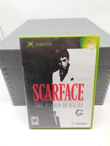 AP5 Scarface The World Is Yours - Xbox Original Game w/ Box & Manual - Picture 1 of 3