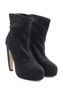 ASOS Botas deslizantes Mujeres Botines Talla EU 41 negro estilo fiesta - Imagen 1 de 4