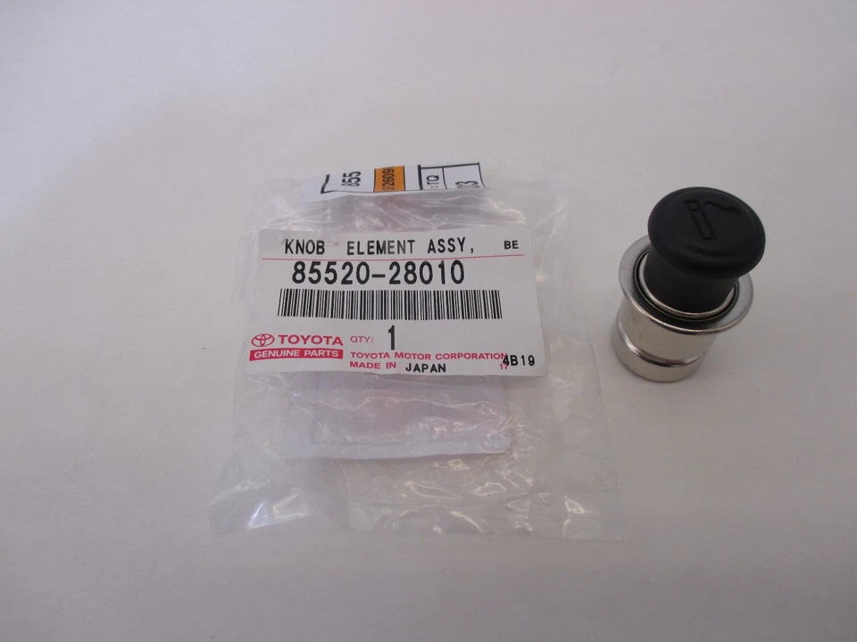 TOYOTA ELEMENTO ENCENDEDOR DE CIGARRILLOS DE FÁBRICA FABRICANTE ORIGINAL 2006-2008 COROLLA 85520-28010 Foto 1 de 1