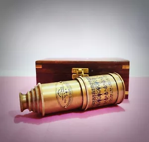 Personalized Telescope, Engraved Telescope, Pirates Spyglass, Handheld Telescope - Picture 1 of 7