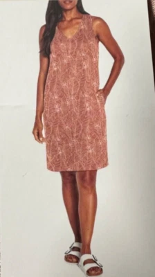 ORVIS MUJER TROPICAL SIN MANGAS MEZCLA DE LINO COSTERA ABUELA LAGENLOOK TALLA VARIAR Foto 1 de 3