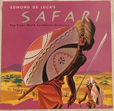 Edmund De Luca's SAFARI Exotica MODERN CLASSICAL POP 50s African AFRICA - Image 1 of 4