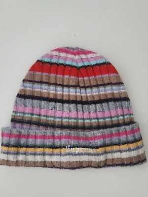Bonnet Multicolore En Cachemire Supreme FW19 Neuf - Photo 1/4