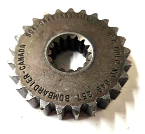 Piñón de cadena de 25 dientes Ski-Doo Summit MXZ 500/600/700 1998-2017 OEM - Imagen 1 de 4