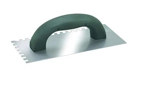 ALLWAY TOOLS SNTS2 5/16 英寸 x 5/16 英寸 x 1/4 英寸软手柄 Sq Notch Trowel(10 件装) — 第 1/1 张图片