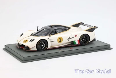 BBR Pagani Huayra R Blanco Benny y Brillo Carbono - Limitado 100 piezas 1/18 EN STOCK Foto 1 de 4