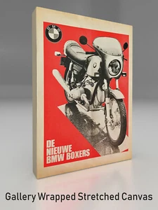 Póster Estirado De Nieuwe BMW Boxers Vintage Envuelto Galería - Imagen 1 de 2