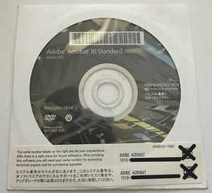 NEW - Adobe Acrobat XI 11 Standard Full Retail for Windows Disc & Serial# - Picture 1 of 1