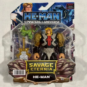 He-Man Masters of the Universe Savage Eternia  15cm Figure 2022 Mattel Brand New - Picture 1 of 8