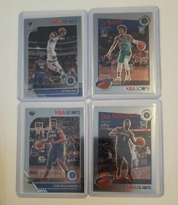 2019 NBA Hoops Premium Stock Ja Morrant & Zion Williamson RC Card Lot LESEN! - Bild 1 von 8