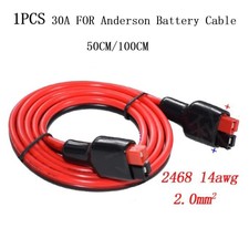 Connector Cable 1 Piece 50cm/100cm Electric Vehicles Parts For Anderson Plug