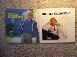 2 Richard Clayderman Vinyl Lps. Songs Of Love And Relax With Richard Clayderman. - Picture 1 of 5