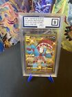 Pokémon TCG Galarian Obstagoon Vivid Voltage 198/185 Holo Secret Rare Graded PG9
