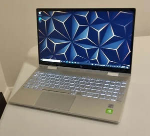 HP ENVY x360 15.6" 2x1 Laptop - i7 10 th Gen- 512 GB SSD - 16GB RAM - Picture 1 of 12