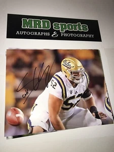 Foto de fútbol americano 8x10 autografiada firmada a mano por Scott Quessenberry UCLA Bruins - Imagen 1 de 1