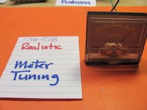 📈REALISTIC RECEIVER STA-52B TUNING METER - Picture 1 of 1