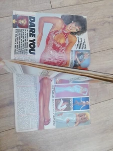 Mickey Walsh Sun day News Of World Magazine March 17th 1985 page 3 Linda Lusardi - Bild 1 von 3