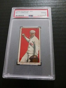 1909 T206 Bill Carrigan Red Sox PSA 2 - GOOD 
