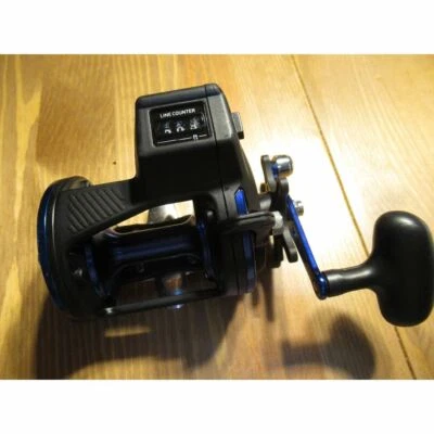Daiwa Sealine SL47LC5 线计数器卷轴美国规格未使用钓鱼拖钓卷轴 — 第 1/4 张图片