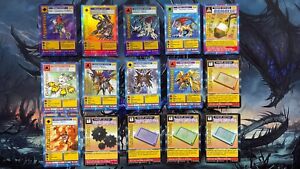 Digimon Digi Battle Series 1 & 2 Unlimited Singles LP Bandai - Choose Your Card