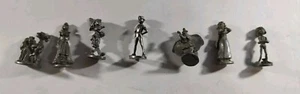 7 Piezas de Juego Monopoly 100% Peltre de Peter Pan de Disney - Imagen 1 de 7