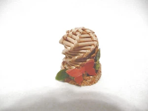 THIMBLE GUILD 10/98 HANDCRAFTED CORN MRS HORSFALL W/BUTTERFLY LTD TO 250 - Picture 1 of 5