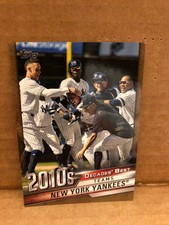 2020 Topps Decades' Best Teams - 2010s New York Yankees Gold #/50 Jeter Judge