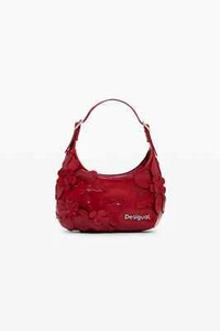 Bolso apliques flores pequeño, DESIGUAL, Moda española, bolsos. - Picture 1 of 7