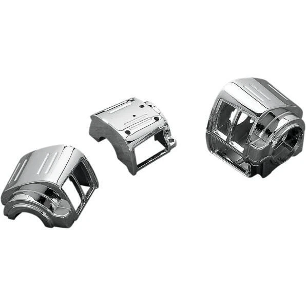 Kit de carcasa de interruptor de control de manillar Drag Specialties sin interruptores DS-290723 Foto 1 de 1