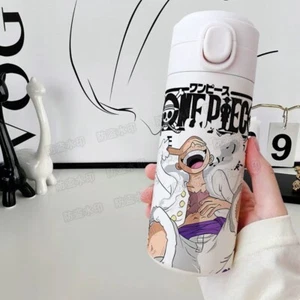 One Piece Luffy Anime Edelstahl Trinkflasche Isolierflasche thermos cup 420ML - Picture 1 of 2