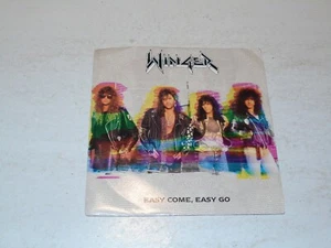 WINGER - Easy Come, Easy Go - 1991 UK 2-Track 7" vinyl single - Picture 1 of 4