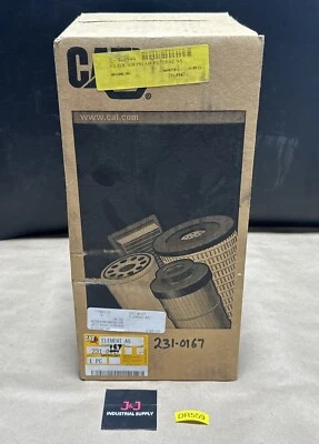 BRAND NEW OEM- Caterpillar CAT 231-0167 Replacement Filter Element || WARRANTY! - Image 1 of 3