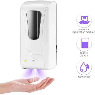KITCHEN UK STOCK FAST DELIVERY - 1000ml Wall Mounted Soap Dispenser
