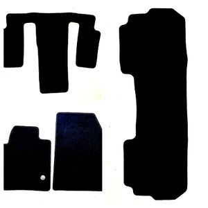 FLOOR MATS SET FOR 2021 CADILLAC XT-6 XT6  SET PART 84847637 NEW OEM BLACK CLOTH - Picture 1 of 9
