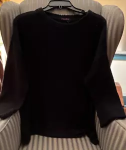 Neu mit Etikett FRESH PRODUCE BAUMWOLLSTRICK CALLIE SWEATSHIRT IN SCHWARZ (XS/S) - Bild 1 von 4