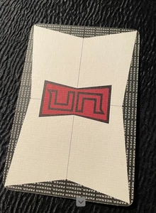 Tarjetas de juego publicitarias XL de papel Neenah 1991 de colección 4 diamantes 80# colocadas - Imagen 1 de 2