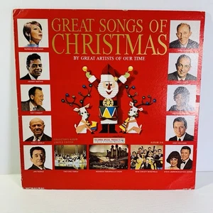 GREAT SONGS OF CHRISTMAS VINYL ALBUM VARIOUS ARTISTS MONAURAL CSM 388 - Picture 1 of 9