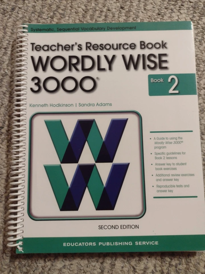 New Wordly Wise 3000 Book 2 Teacher's Resource Book - Image 1 of 1