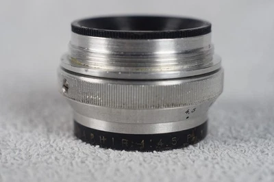 objectif de chambre boyer saphir 135mm 1:4.5 M39 (angénieux, berthiot, kinoptik, - Photo 1/4