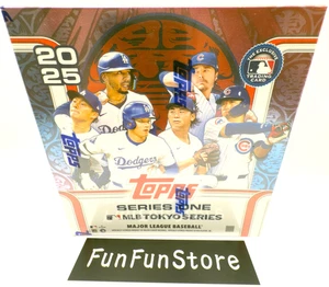 Topps 2025 Series One MLB Tokyo Series 16 Packs Baseball Cards Box From Japan - Bild 1 von 4