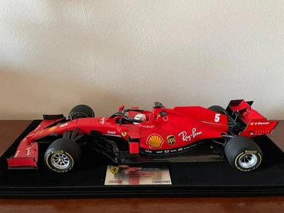 Looksmart 1:18 Ferrari SF1000 Sebastian Vettel 2020 Barcelona Test - Immagine 1 di 4