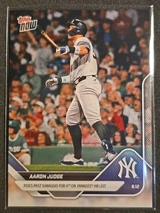 Aaron Judge 4th All-Time HR 2025 MLB Topps NOW Card 697 #0030 - Bild 1 von 4