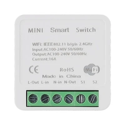 Smart Life/App WiFi Smart Switch Lichtschalter Timer ohne Hub 2 Wege 16A - Bild 1 von 4