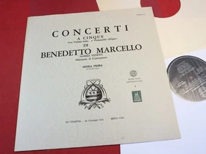Benedetto Marcello CONCERTI A CINQUE - Vol. 2 I Solisti di Milano - LP amadeo - Picture 1 of 5