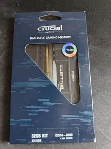 Crucial BL2K16G36C16U4BL Ballistix 2x16GB Arbeitspeicher 3600MHz, RGB - Bild 1 von 2