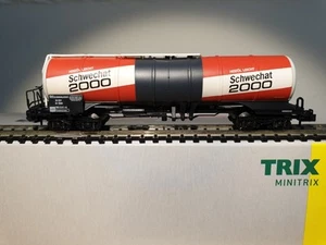 15624 K Minitrix Spur N Kesselwagen "Schwechat", Bauart Zas der ÖBB, neu - Bild 1 von 13