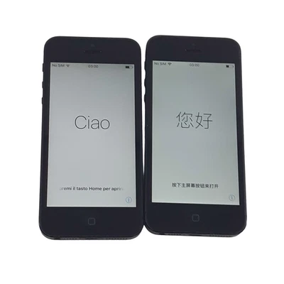 Bundle x2 Apple iPhone 5 A1429 16GB Black Unlocked SmartPhone - Image 1 of 4